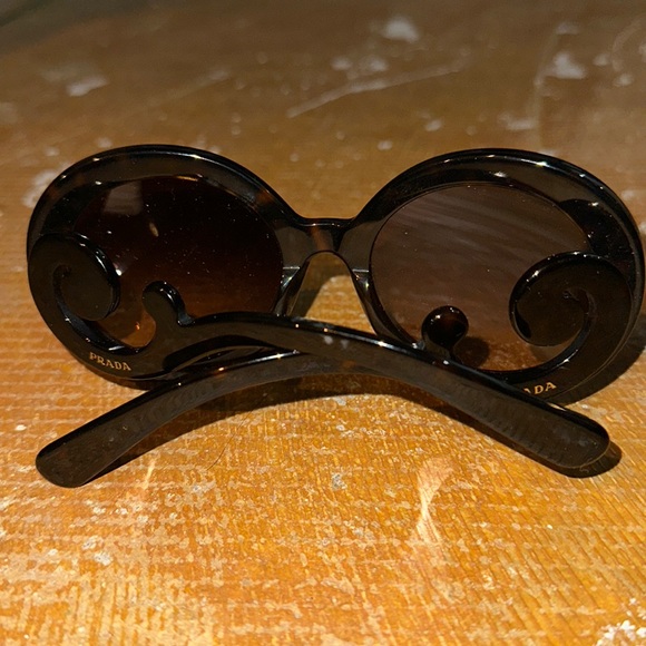 PRADA Baroque Sunglasses in Dark Tortoise main image 4